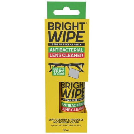 Brightwipe Antibacterial Lens Care Kit 30mL