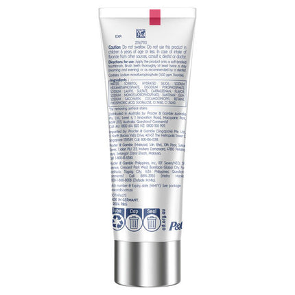 Oral-B 3D White Intensive Whitening Freshness Blast Toothpaste 94g