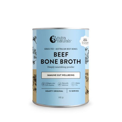 Nutra Naturals Beef Bone Broth Hearty Original 125g
