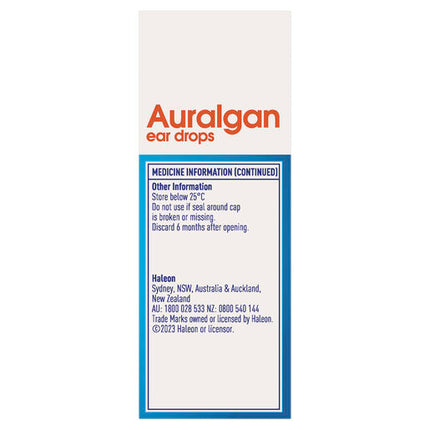 Auralgan Ear Drops 15ml
