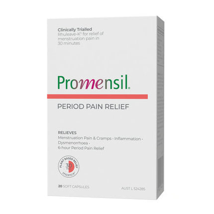 Promensil Period Pain Relief Capsules 20