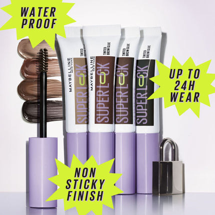Maybelline Super Lock Brow Glue Deep Brown 7ml