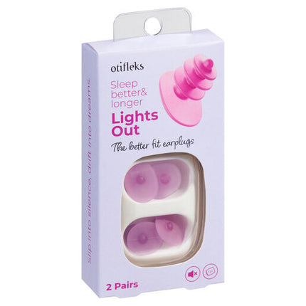 Otifleks Lights Out Ear Plug 2 Pairs
