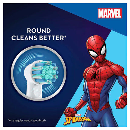 Oral-B Kids Spiderman 3+ Years Brush Head 2 Count
