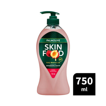 Palmolive Skin Food Body Wash Quandong Peach 750mL