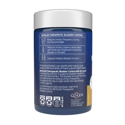 Bioglan Therapeutic Bladder Control 60 Capsules