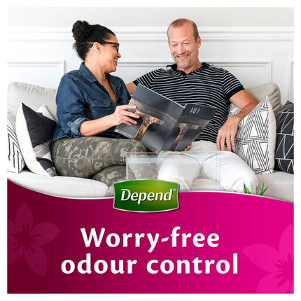 Depend Women Real Fit Underwear Super Medium 8 Pack
