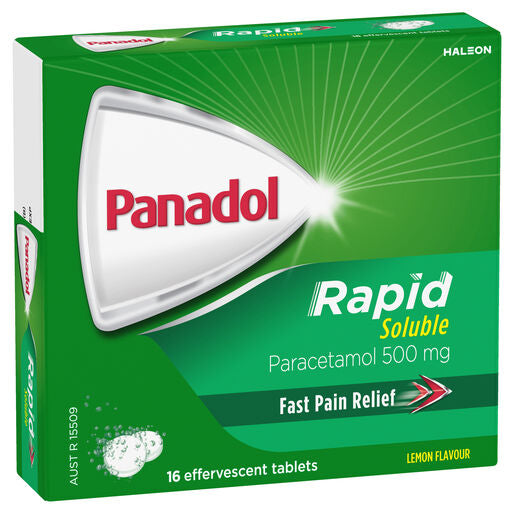 Panadol Rapid Soluble 16 Tablets