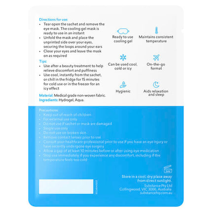 BioRevive ReviveEyes Instant Cooling Gel Mask 5 Pack