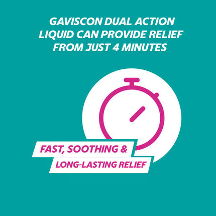 Gaviscon Dual Action Liquid Sachets 10mL 24Pk