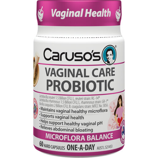 Caruso's Probiotic Vaginal Care Once Daily Caps 60