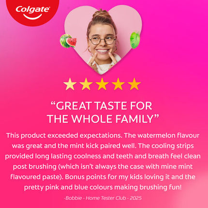 Colgate Toothpaste Max Fresh Watermelon Blast 100g