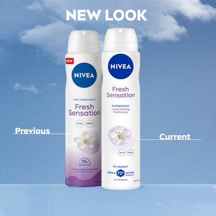 Nivea Fresh Sensation Anti-Perspirant Aerosol 250ml