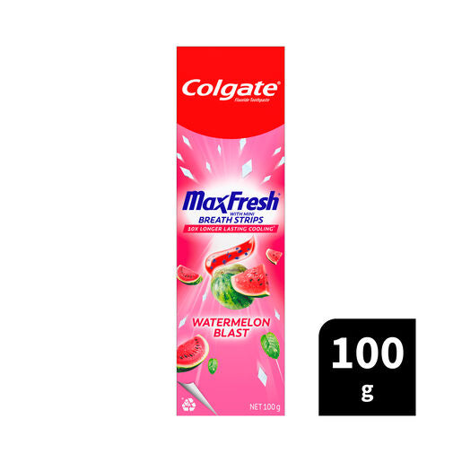 Colgate Toothpaste Max Fresh Watermelon Blast 100g