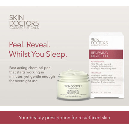 Skin Doctors Cosmeceuticals Renewing Night Peel 50ml