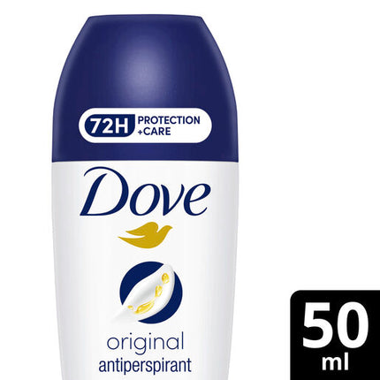 Dove Women's Advanced Care Roll On Deodorant Original 50ml
