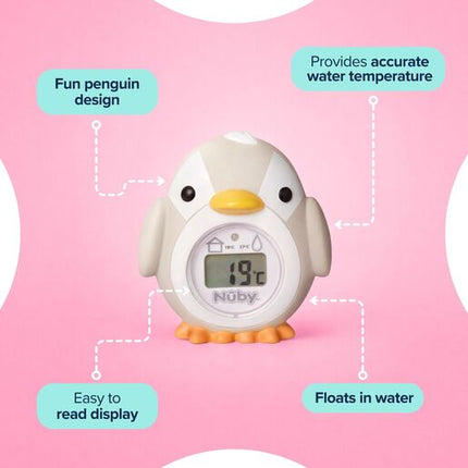 Nuby Penguin Bath & Room Thermometer