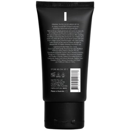 Natio Tinted Moisturiser Mineral Beige SPF50 50g