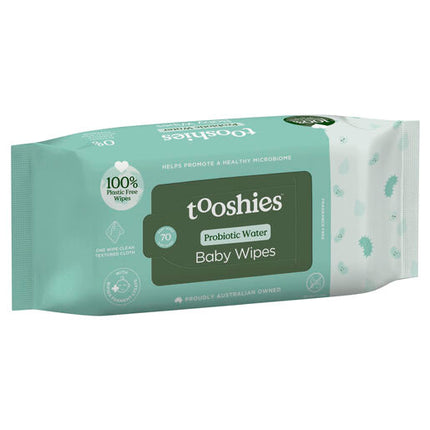 Tooshies Probiotic Water Wipes 70