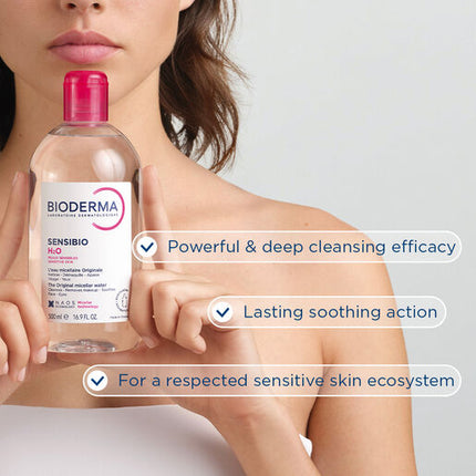 Bioderma Sensibio H2O Micellar Water Cleanser 500ml