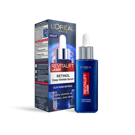 L'Oreal Revitalift Laser Pure Retinol Deep Wrinkle Night Serum 30ml
