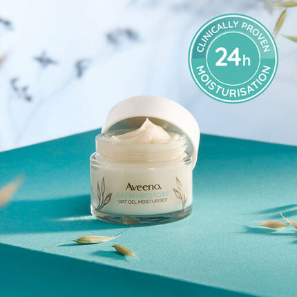 Aveeno Face Calm + Restore Sensitive Skin Oat Gel Moisturiser 50mL