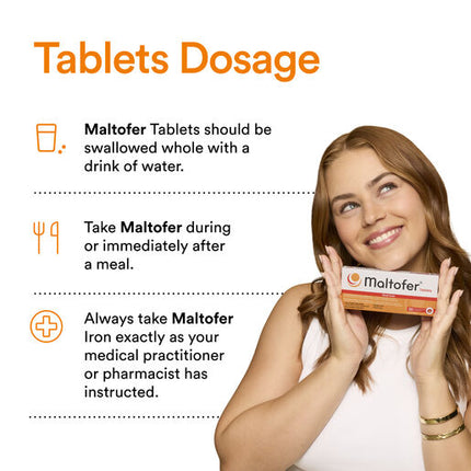 Maltofer Oral Iron 100mg 30 Tablets
