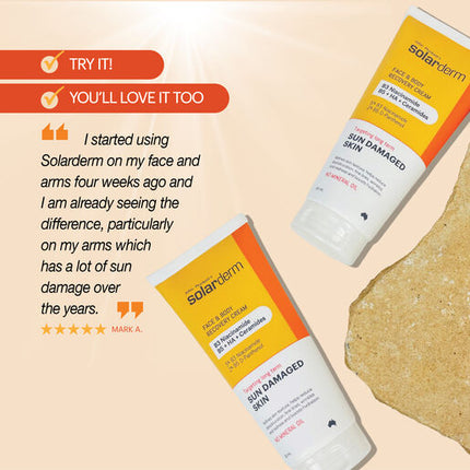 John Plunkett's Solarderm Face & Body Recovery Cream 85g
