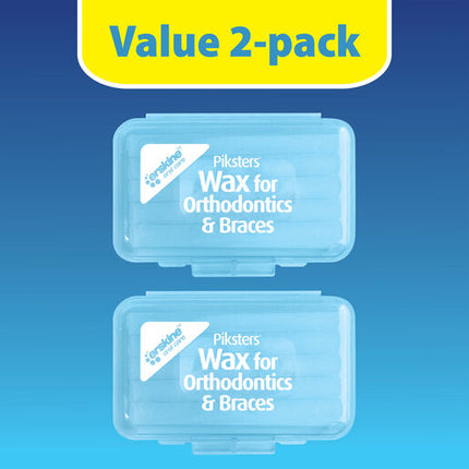 Piksters Orthodontic Wax Twin Pack