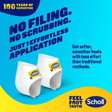 Scholl ExpertCare Exfoliating Heel Peel 1 Pair