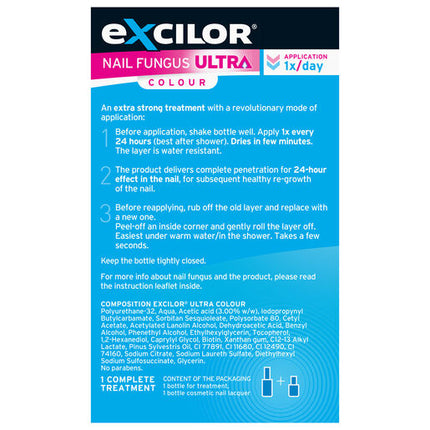 Excilor Ultra Colour Nail Fungus Treatment Nude