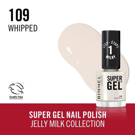 Rimmel London Super Gel Nail Polish 109 WHIPPED