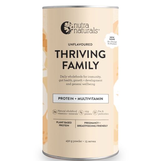 Nutra Naturals Thriving Protein Unflavoured 450g