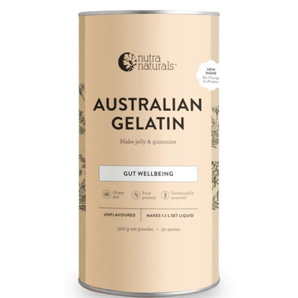 Nutra Naturals Natural Gelatin Unflavoured 500g