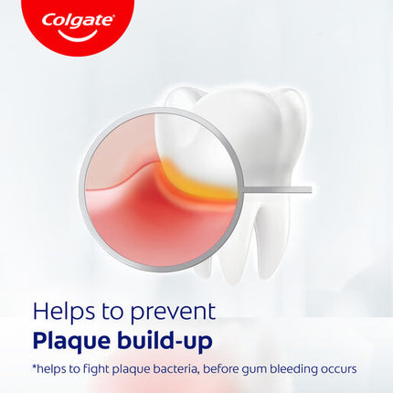 Colgate Savacol Antibacterial Anti-Stain Mouth Rinse 300mL Alcohol Free Mint