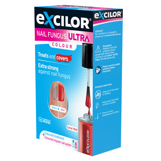 Excilor Ultra Colour Nail Fungus Treatment Red