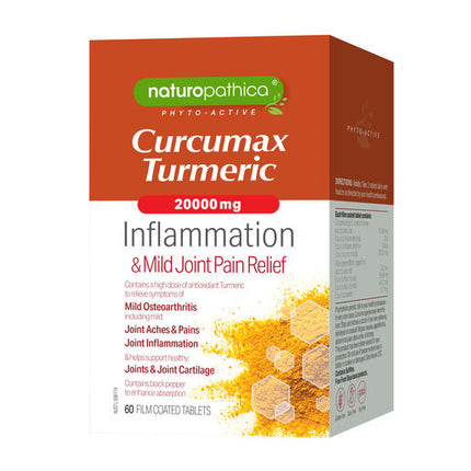 Naturopathica CurcuMax Turmeric Clinical 20,000mg 60 Tablets