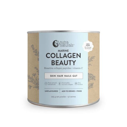 Nutra Naturals Marine Collagen Beauty Unflavoured 225g