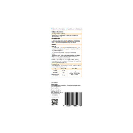Codral Kids Chesty Cough + Immunity Support 200ml