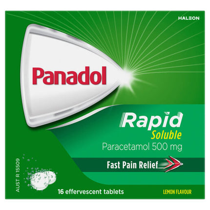 Panadol Rapid Soluble 16 Tablets