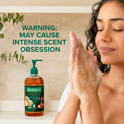 Palmolive Luminous Oils Hand Wash, Salted Caramel & Pistachio 500mL Pump