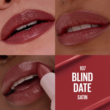 Maybellene Serum Lipstick 107 Blind Date