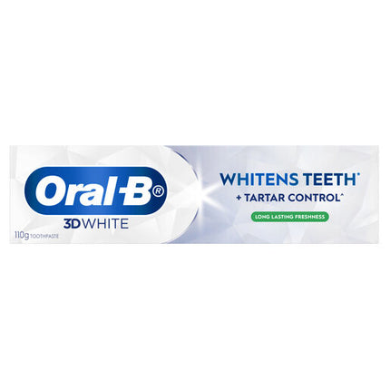 Oral-B 3D White Long Lasting Freshness Whitening Toothpaste 110g