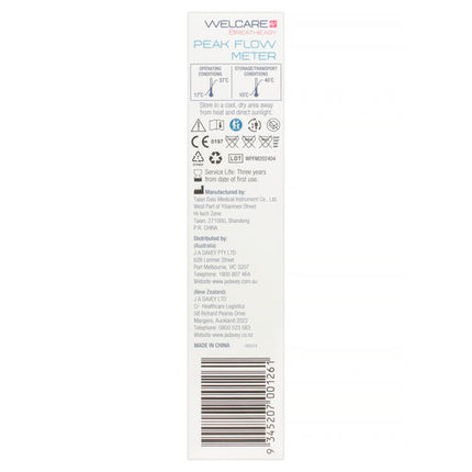 Welcare Breatheasy Peak Flow Meter