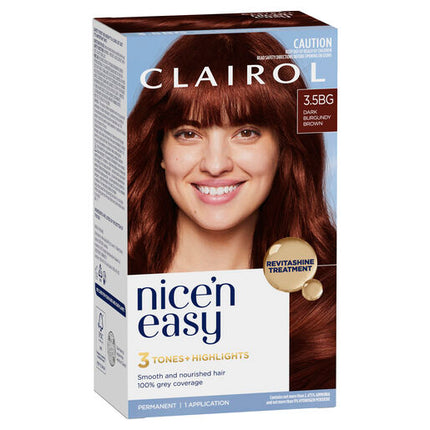 Clairol Nice 'N Easy 3.5BG Dark Burgundy