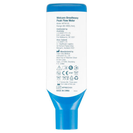 Welcare Breatheasy Peak Flow Meter