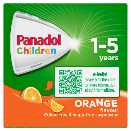 Panadol Children 1-5 Years Orange 100mL