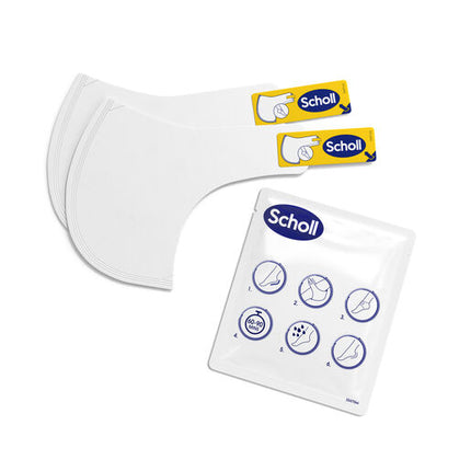 Scholl ExpertCare Exfoliating Heel Peel 1 Pair