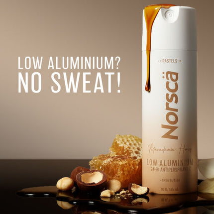 Norsca Pastels Low Aluminum Macadamia Honey Antiperspirant 155mL