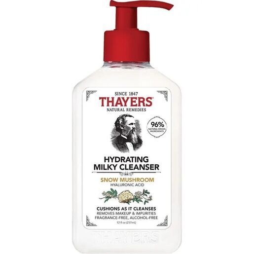 Thayers Milky Hydrating Face Cleanser with Snow Mushroom and Hyaluronic Acid 355ml